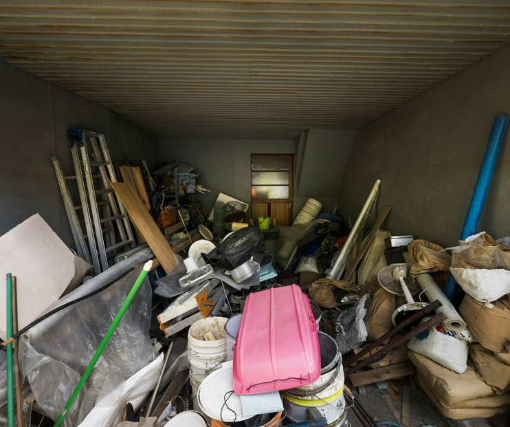 A room filled with garbage and needed a Vero Beach waste management