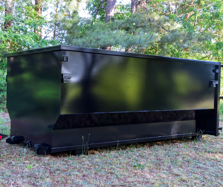 Black dumpster rental in Stuart FL